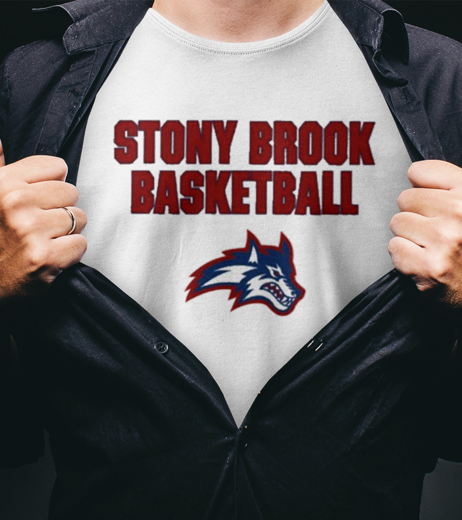 Stony Brook Basketball Seawolves Team T-Shirt