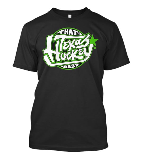 That's Texas Hockey Baby Bold Green Star T-Shirt