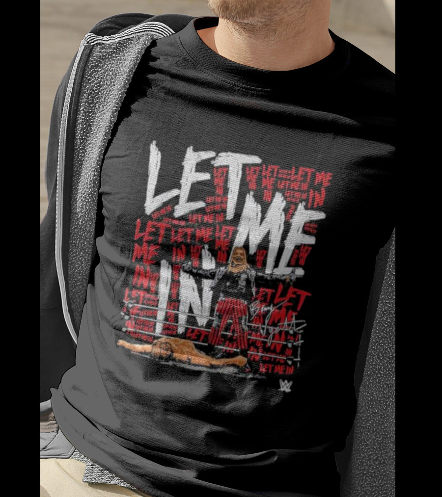Bray Wyatt WWE Let Me In 500 Level Repeat T-Shirt