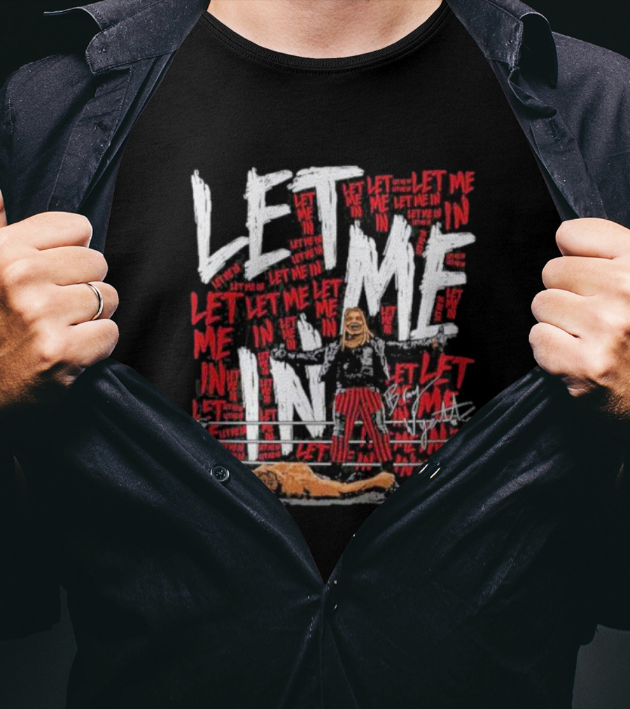 Bray Wyatt WWE Let Me In 500 Level Repeat T-Shirt