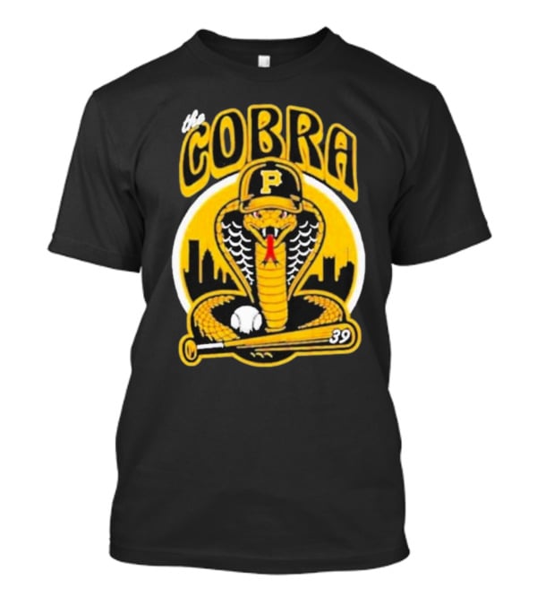 The Cobra Pittsburgh Pirates Baseball Bat City Skyline 39 T-Shirt