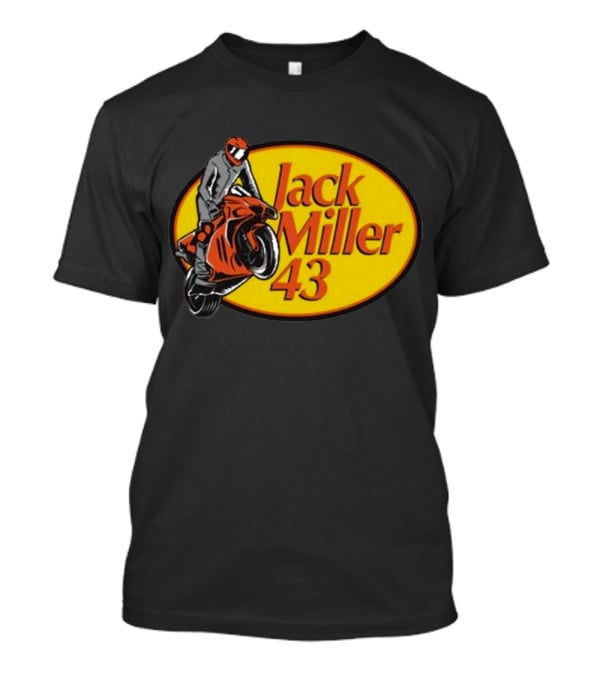 Jack Miller 43 Motorcycle Rider Iconic Racing T-Shirt