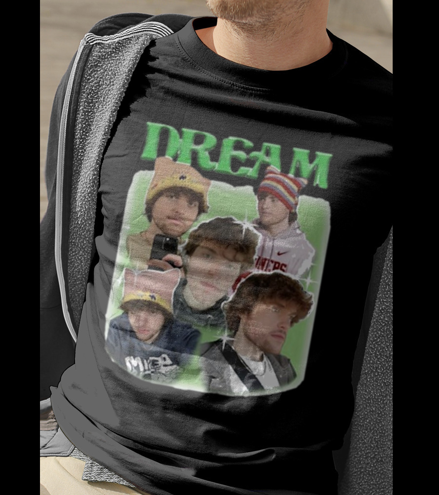 Dream Dreamwastaken Collage Hat Hoodie Star Glow T-Shirt