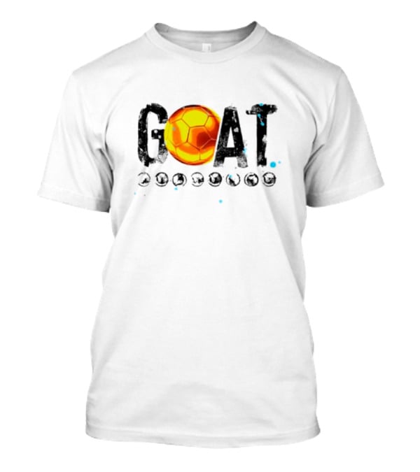 GOAT 8 Ballon D’Or El Mejor Del Mundo T-Shirt
