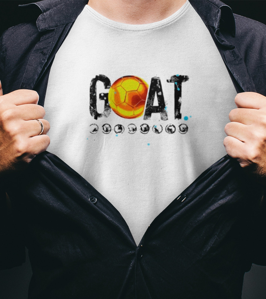 GOAT 8 Ballon D’Or El Mejor Del Mundo T-Shirt