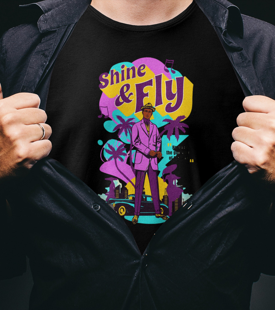 Shine And Fly He Was The Godfather Of Them All T-Shirt