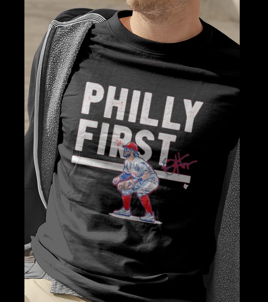 Bryce Harper Philly First Baseball Player T-Shirt