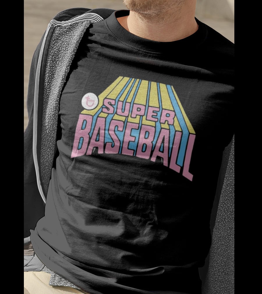 Topps Vintage Super Baseball Retro Graphics T-Shirt