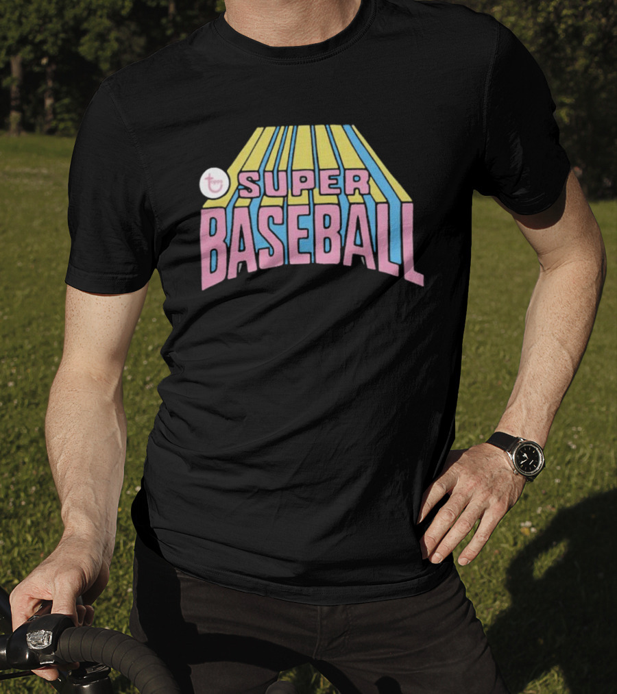 Topps Vintage Super Baseball Retro Graphics T-Shirt