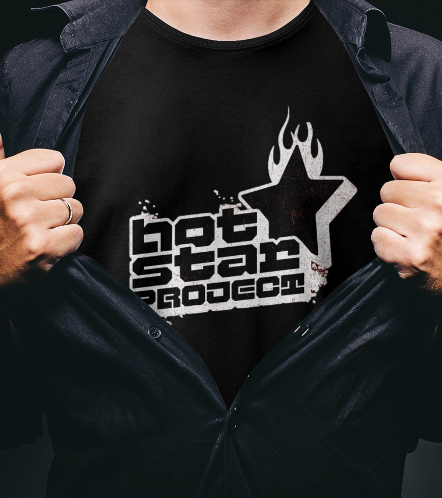 Hot Star Project Flame Starburst T-Shirt