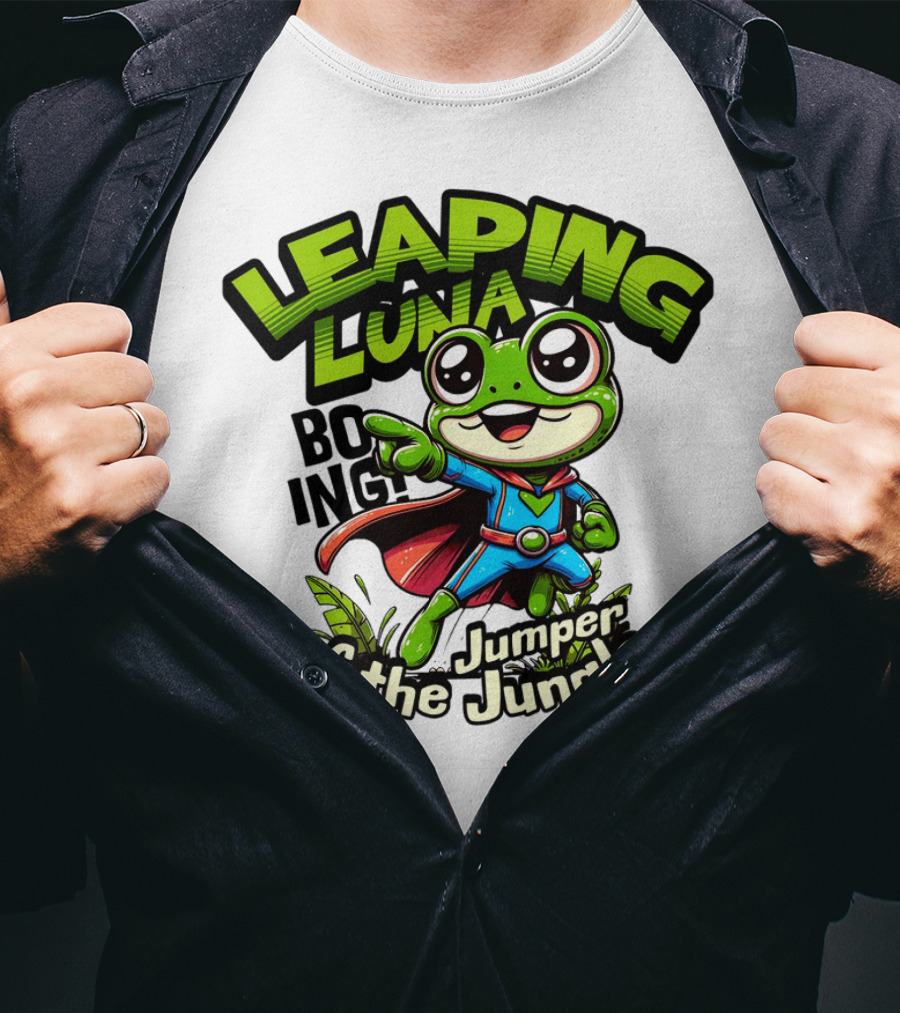 Leading Luna Jumper Of The Jungle T-Shirt