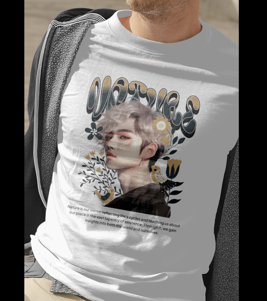NATURE Floral Reflections Of Life And Existence T-Shirt