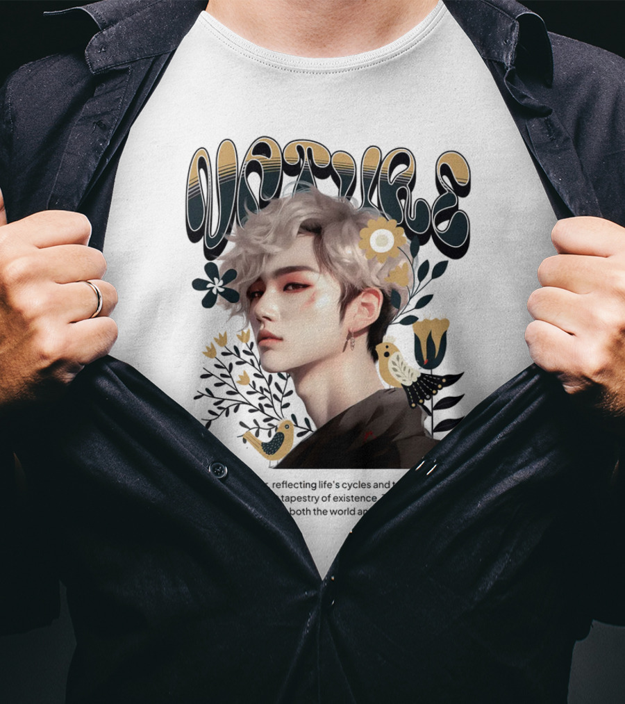 NATURE Floral Reflections Of Life And Existence T-Shirt