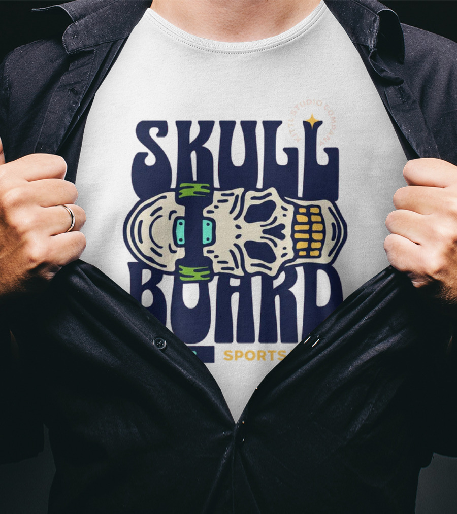 Skull Board Estd 1992 Sports Wear Ktttl Studio Company T-Shirt