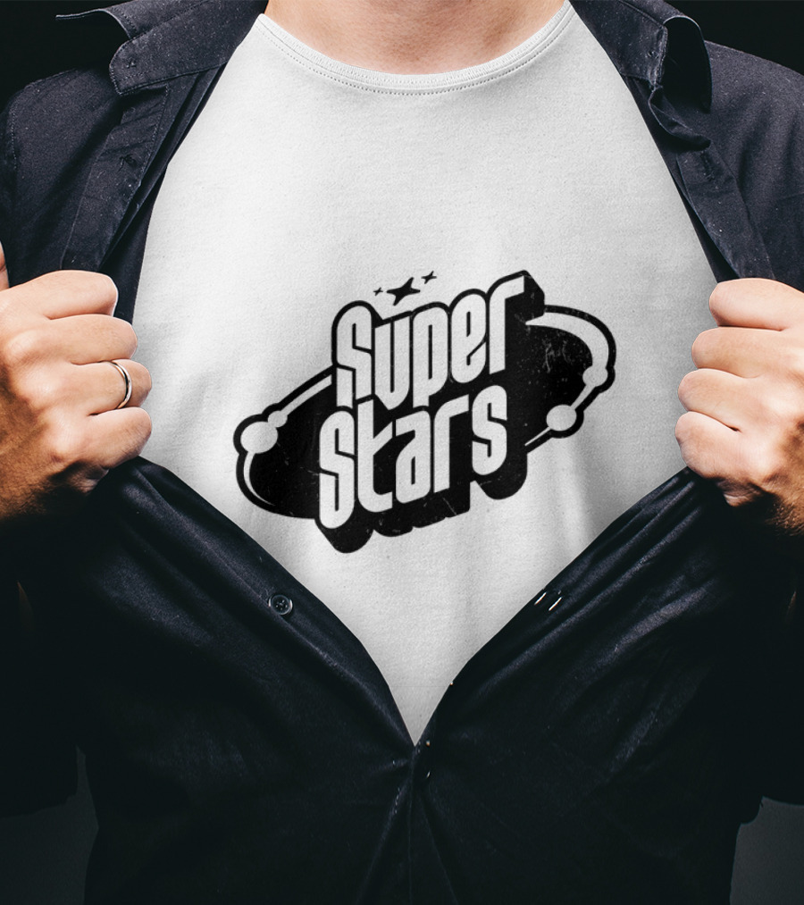 Super Stars Galaxy Orbit And Stars T-Shirt