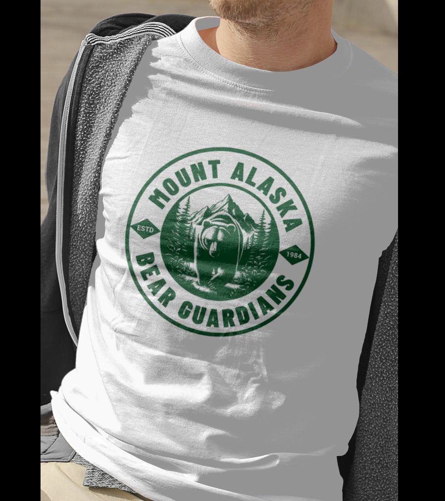 Mount Alaska Bear Guardians ESTD 1964 T-Shirt