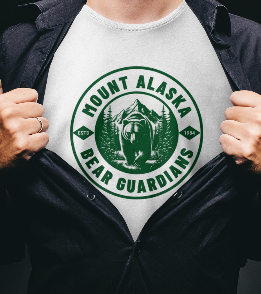 Mount Alaska Bear Guardians ESTD 1964 T-Shirt