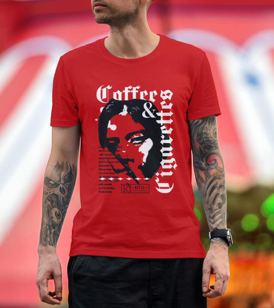 Coffee and Cigarettes by Kittl x Eachwayman T-Shirt