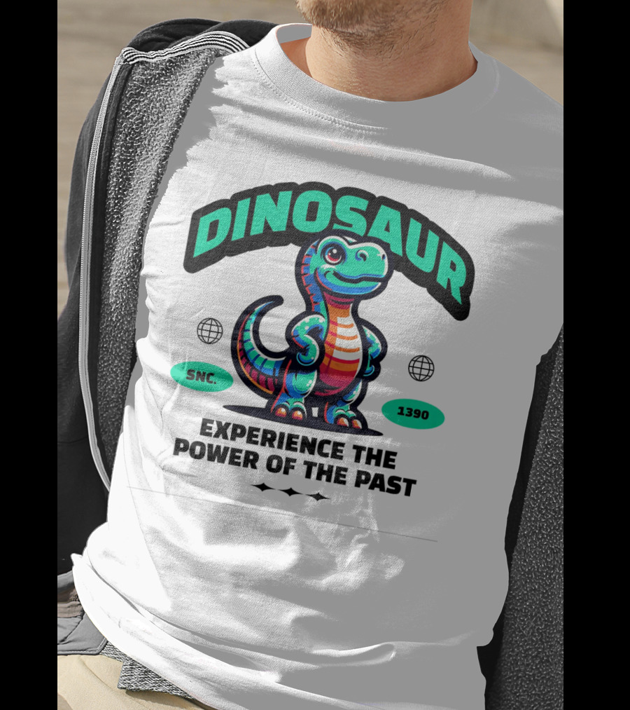 Dinosaur Experience The Power Of The Past Snc 1390 T-Shirt