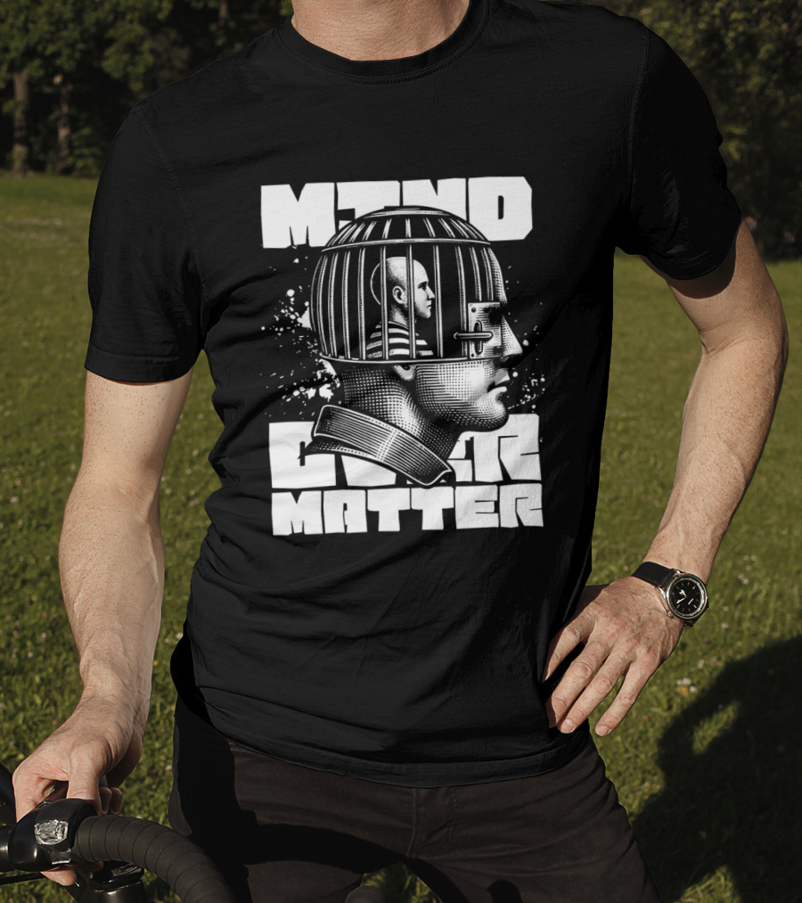MIND OVER MATTER Prisoner Head T-Shirt