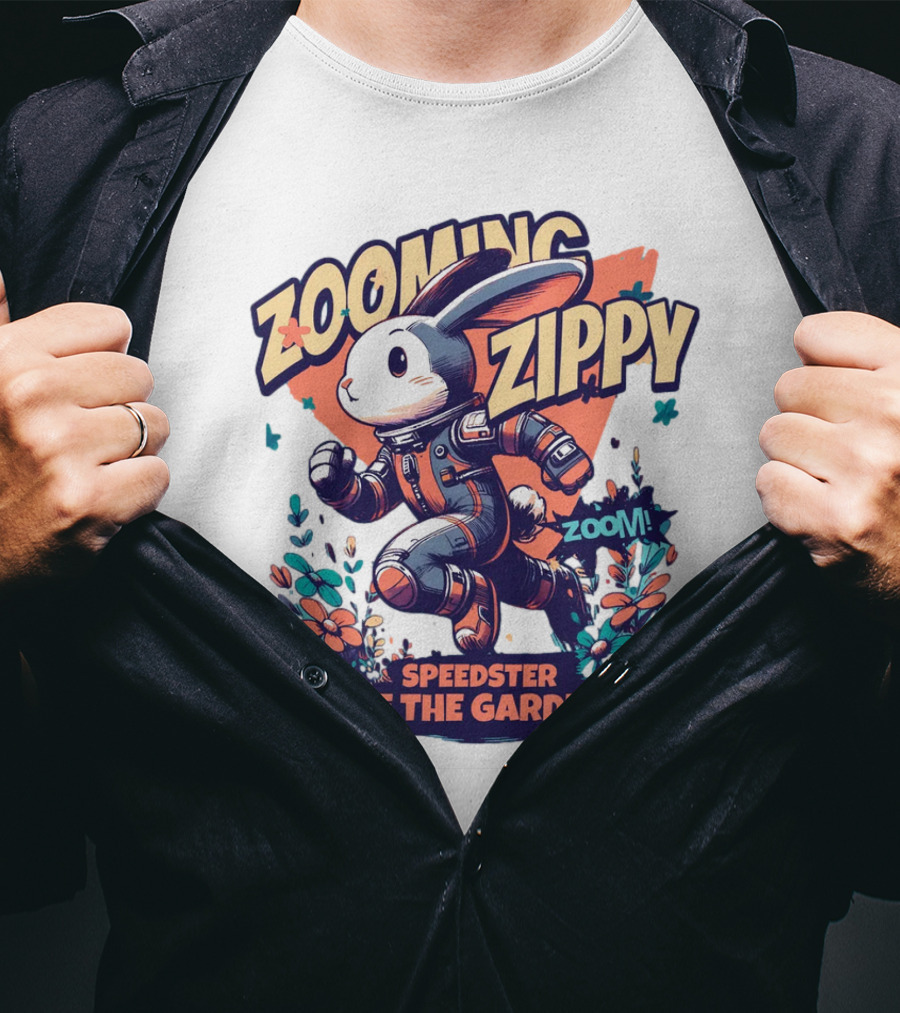 Speedster Of The Garden Zooming Zippy Zoom T-Shirt