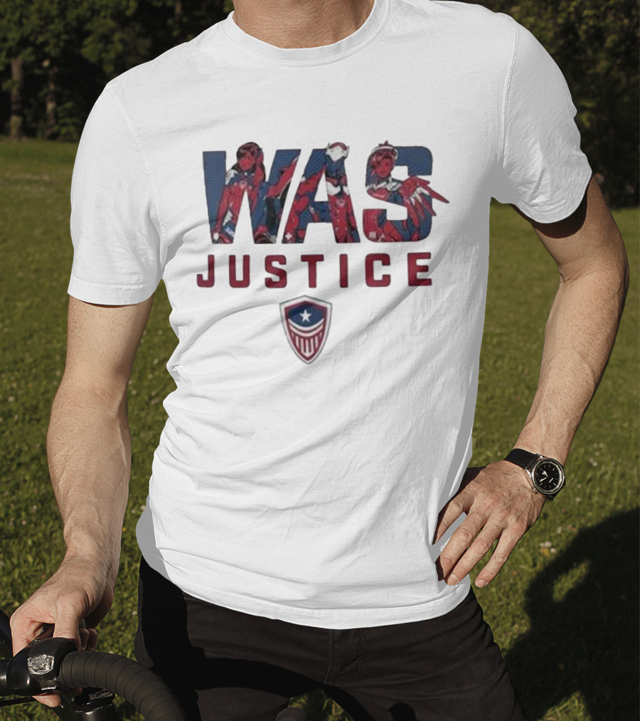 WAS Justice Washington Hero Shield T-Shirt