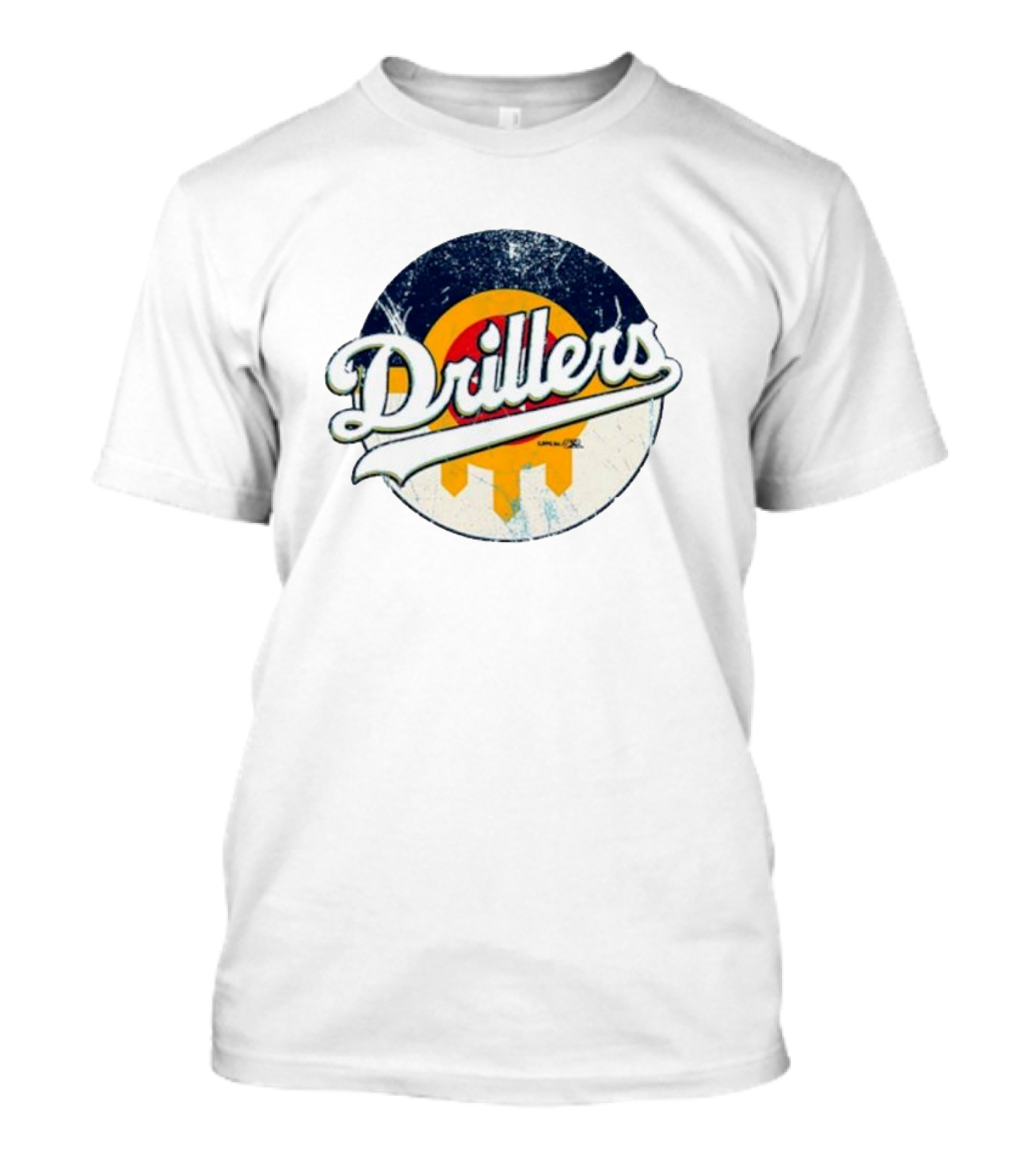 Drillers Retro Circle Logo T-Shirt