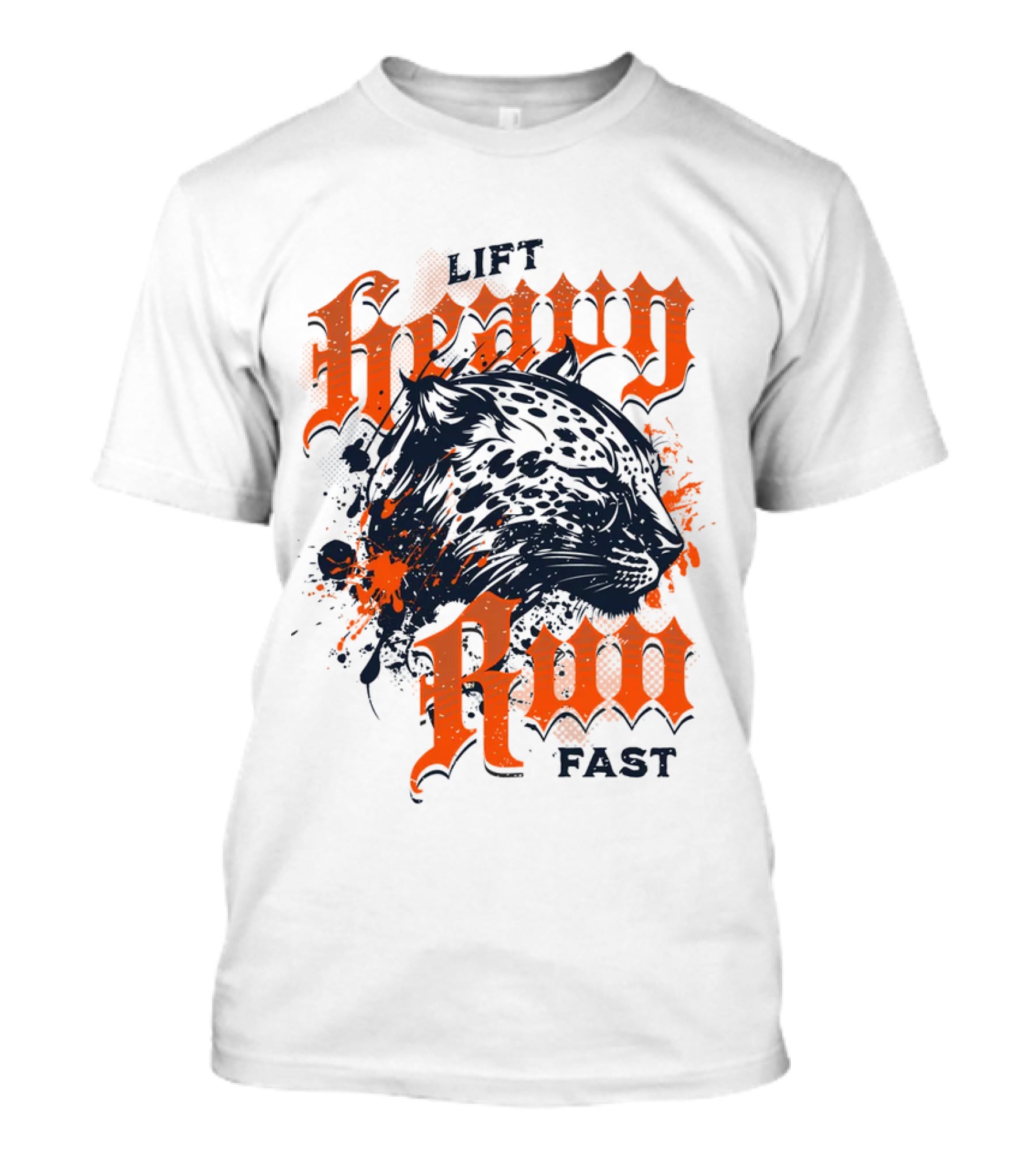 Lift Heavy Run Fast Jaguar T-Shirt
