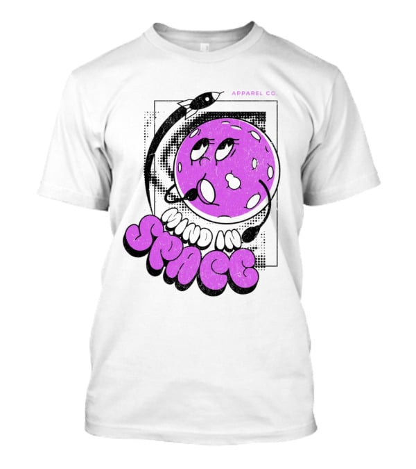 Mind In Space Apparel Co Cartoon Typographic Streetwear T-Shirt