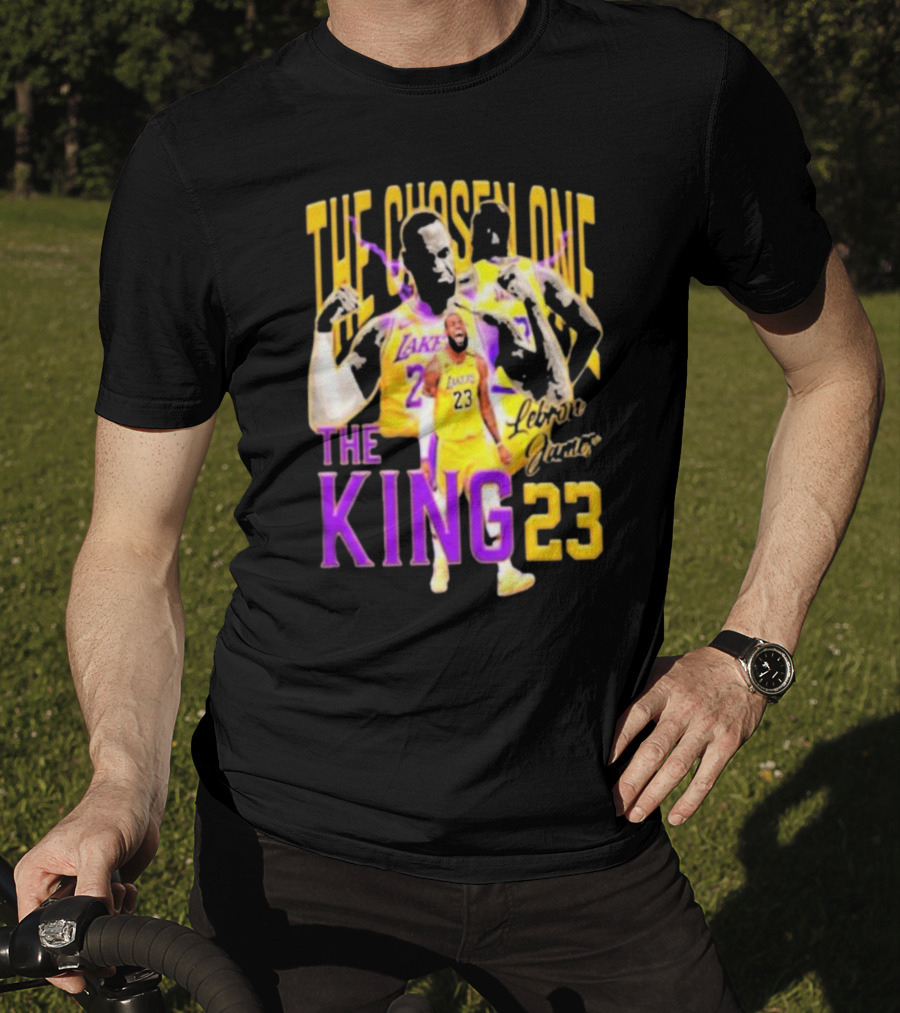 The Chosen One The King 23 LeBron James Lakers T-Shirt