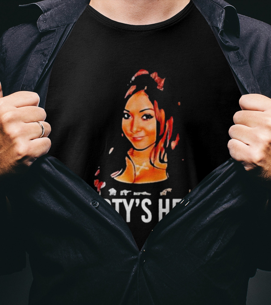 Snooki Party's Here Nicole Polizzi Iconic T-Shirt