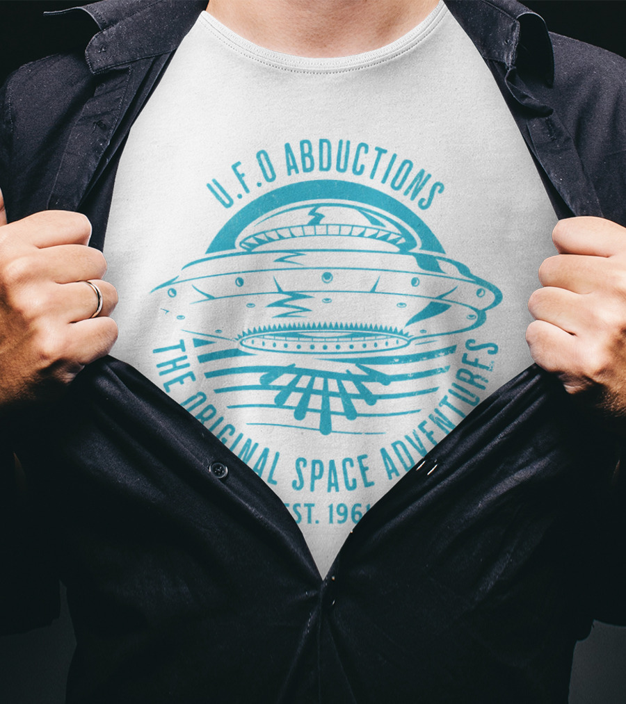 U.F.O Abductions The Original Space Adventures Est. 1961 T-Shirt