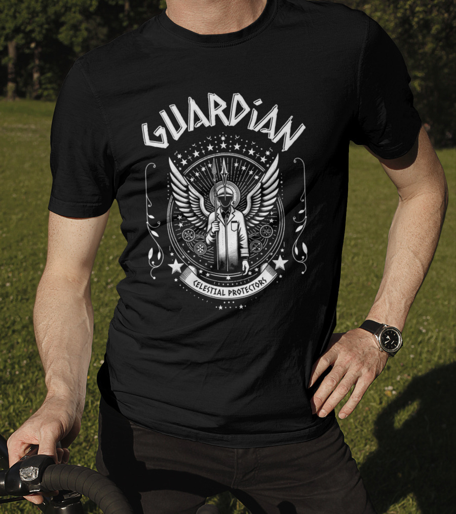 Guardian Celestial Protectors Vintage Angels T-Shirt