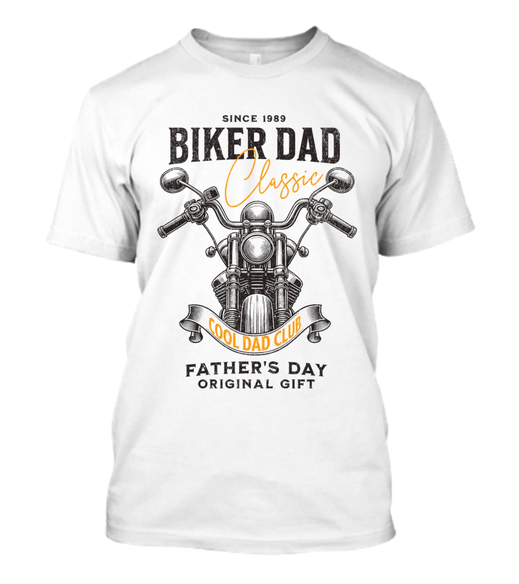 Since 1989 Biker Dad Classic Cool Dad Club Father's Day Special Edition T-Shirt