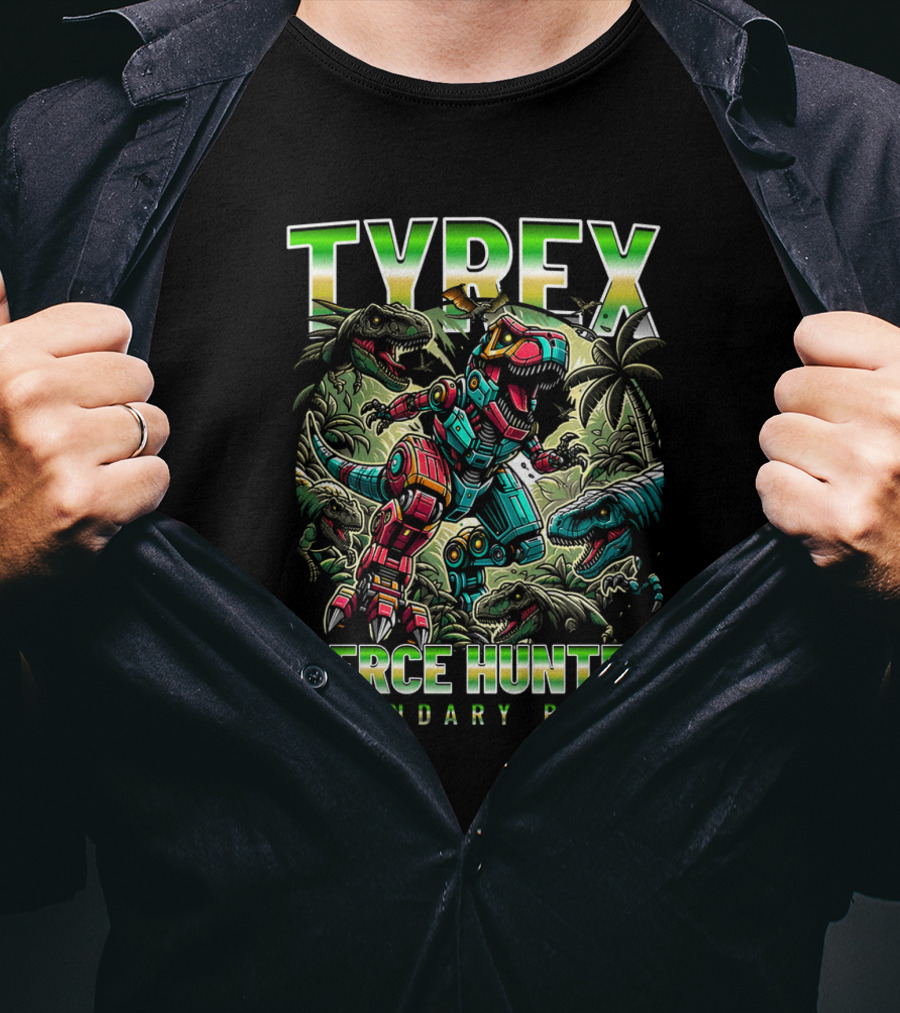 Tyrex Fierce Hunter Legendary Beast T-Shirt