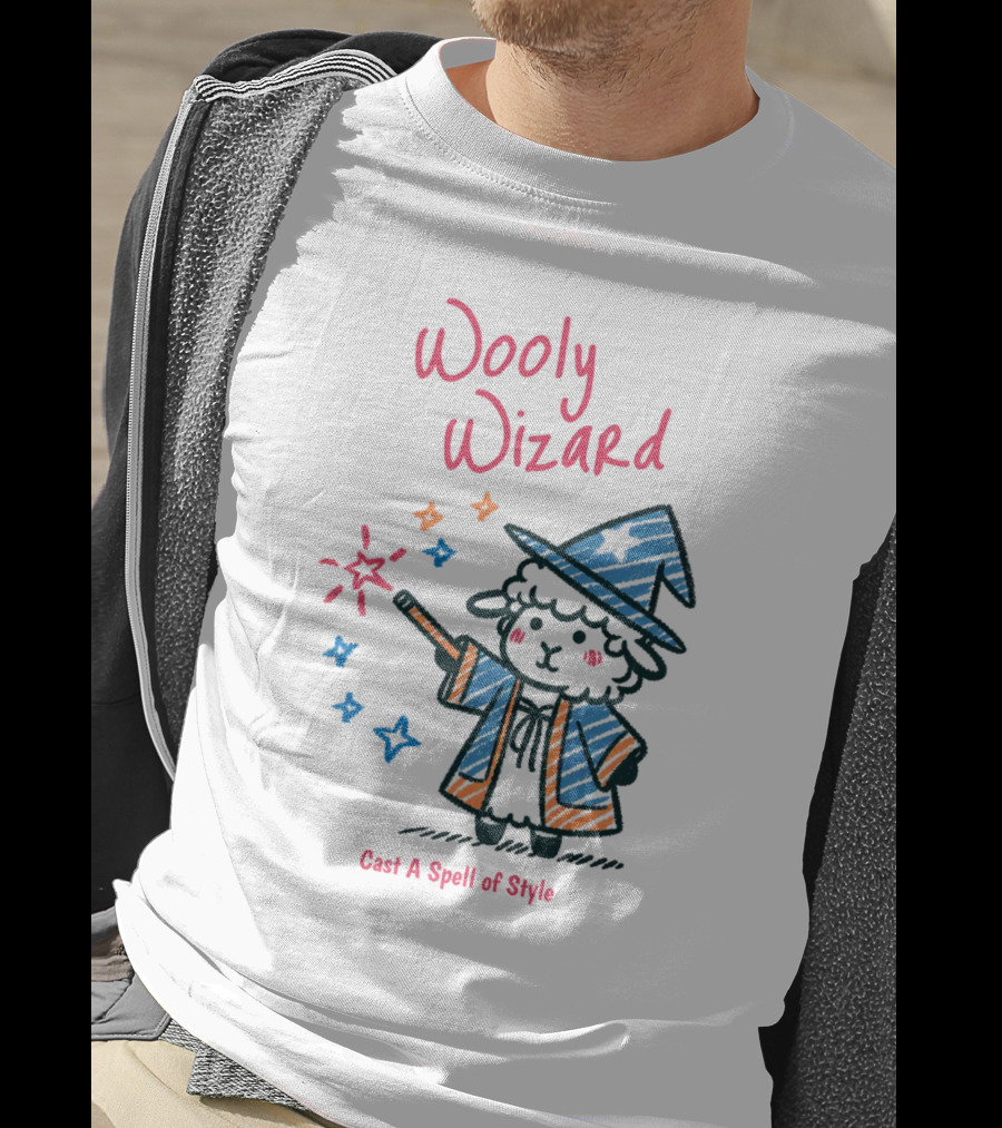 Wooly Wizard Cast A Spell Of T-Shirt
