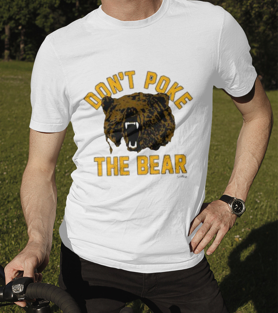 Don't Poke The Bear Bear Face Sullivan T-Shirt