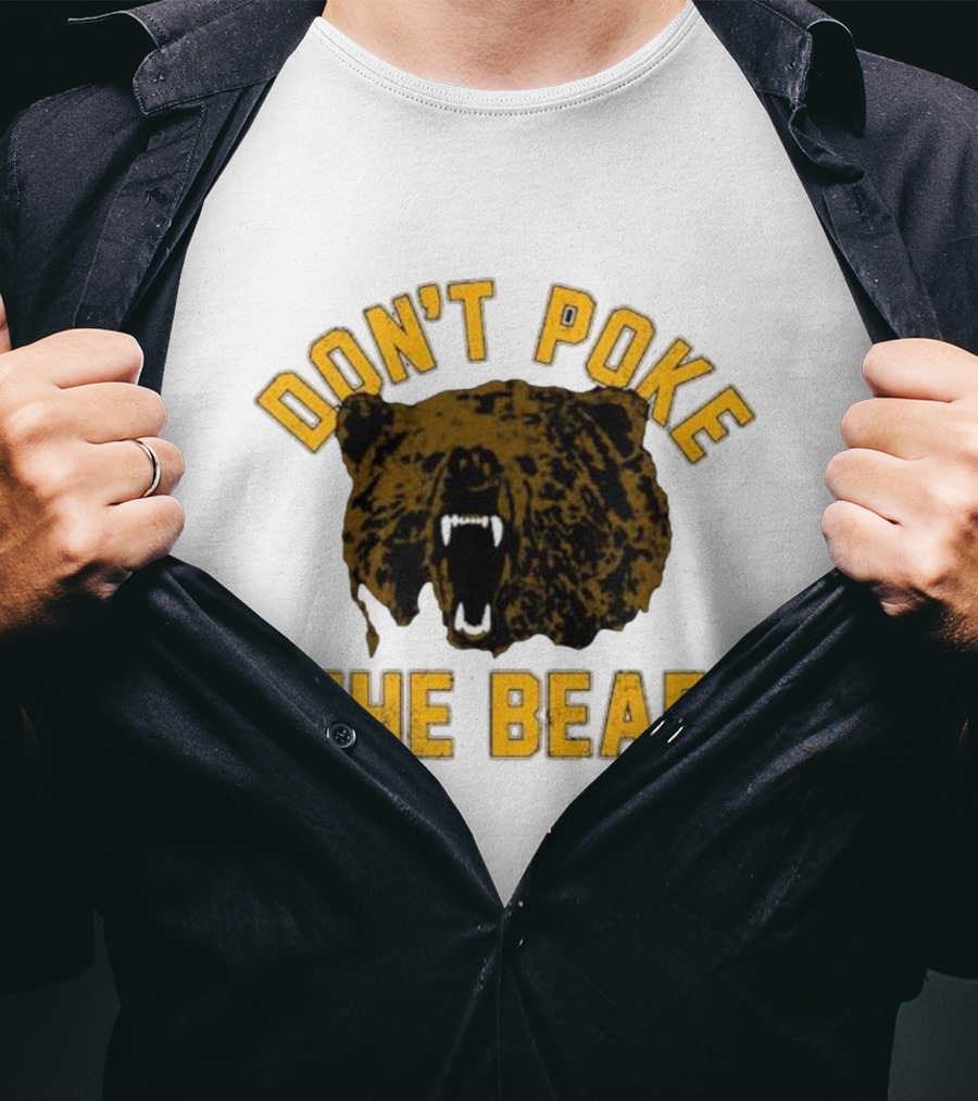 Don't Poke The Bear Bear Face Sullivan T-Shirt