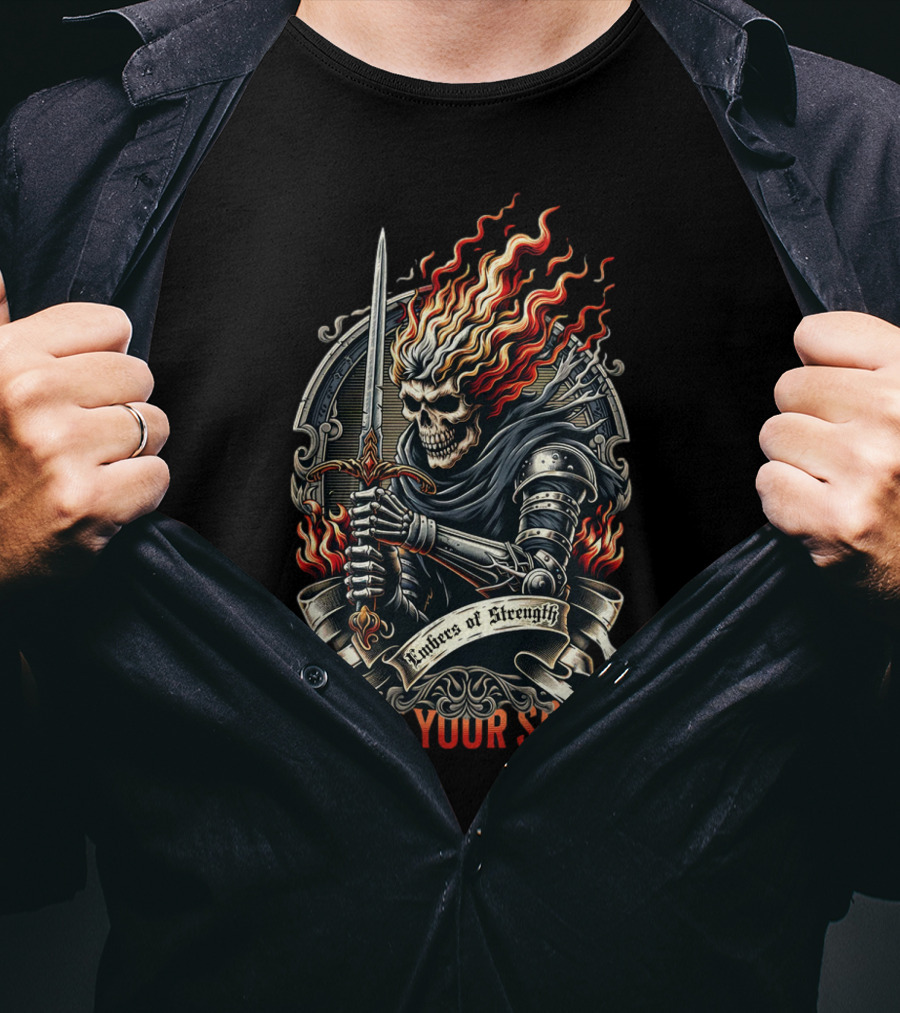 Embers Of Strength Ignite Your Spirit T-Shirt