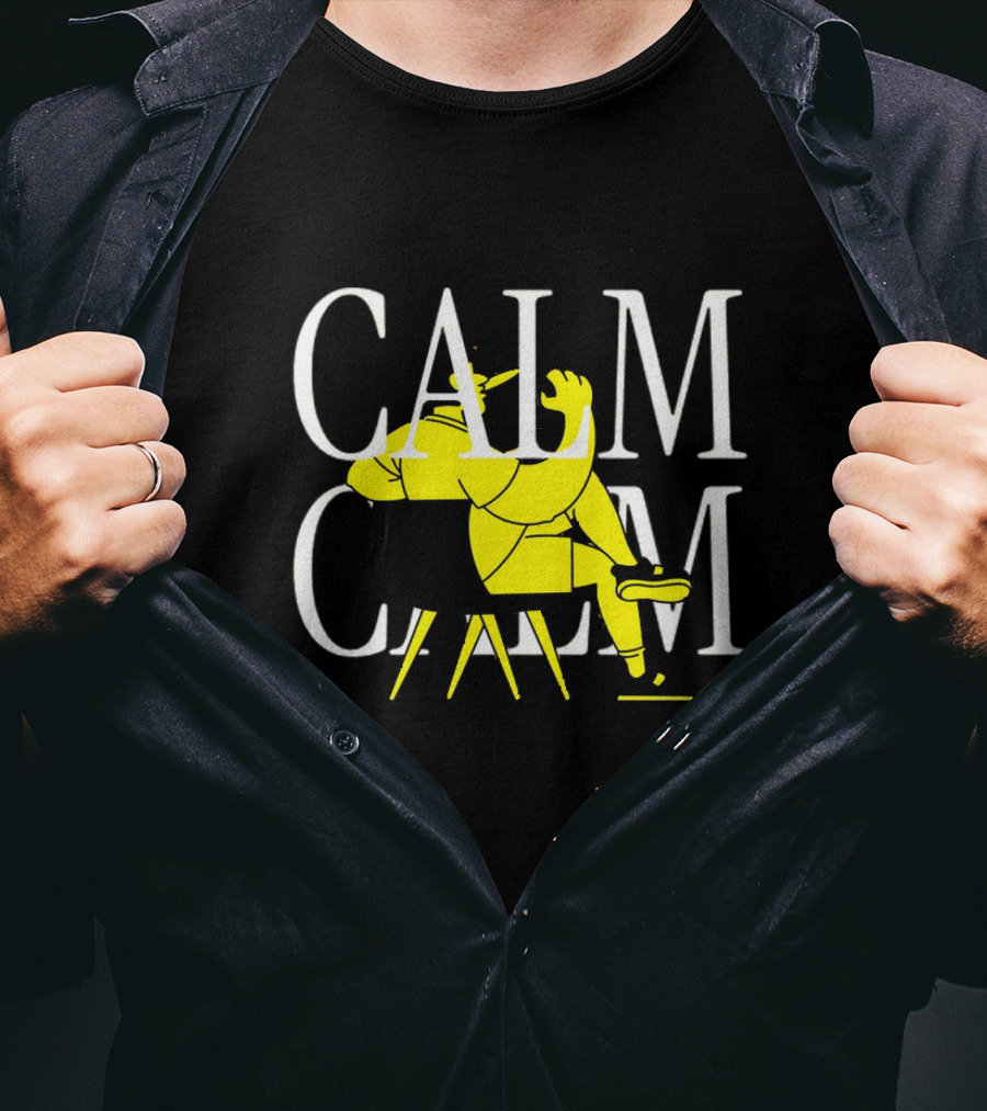 Don't Panic Sit Down And Calm Your Mind Everything's Gonna Be Okay T-Shirt