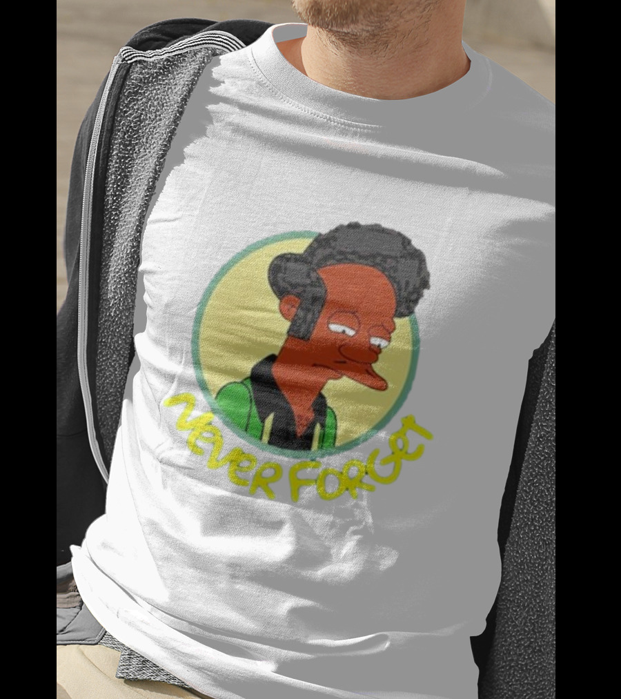 Never Forget Apu Simpsons Character T-Shirt