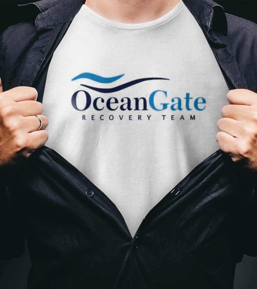 Oceangate Recovery Team Ocean Wave T-Shirt
