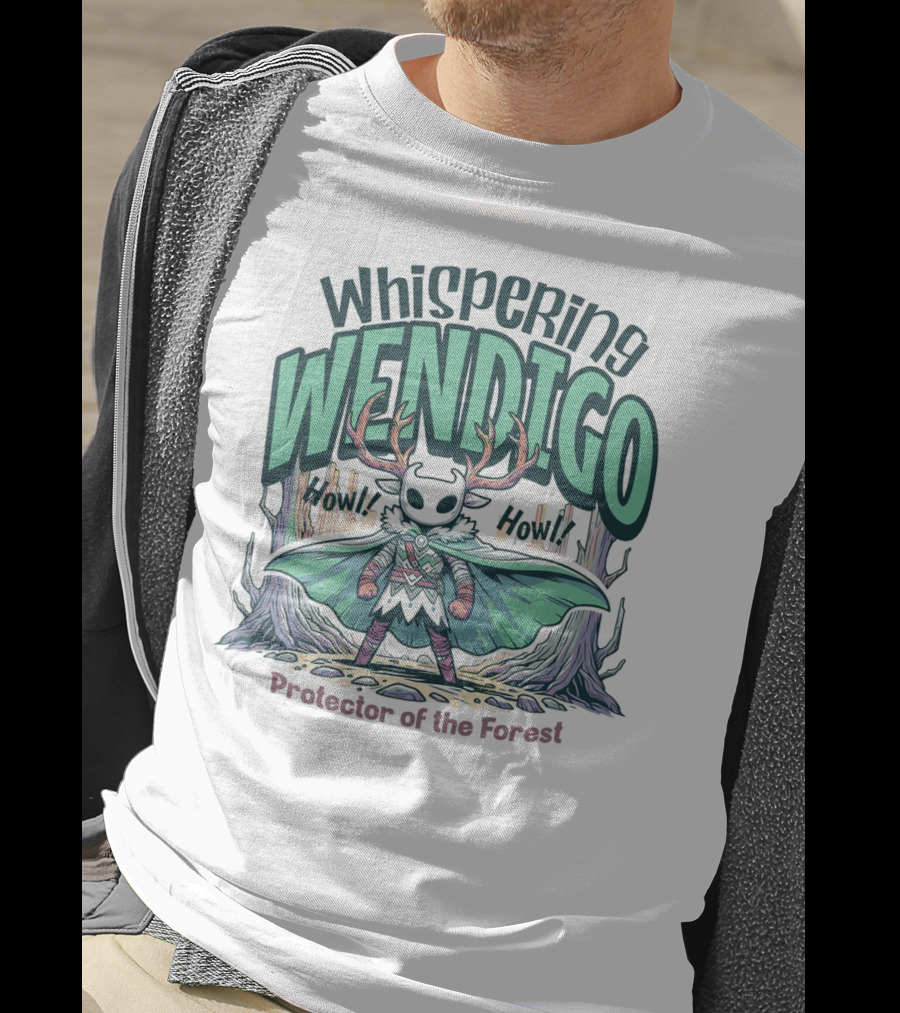 Whispering Wendigo Protector Of The Forest T-Shirt