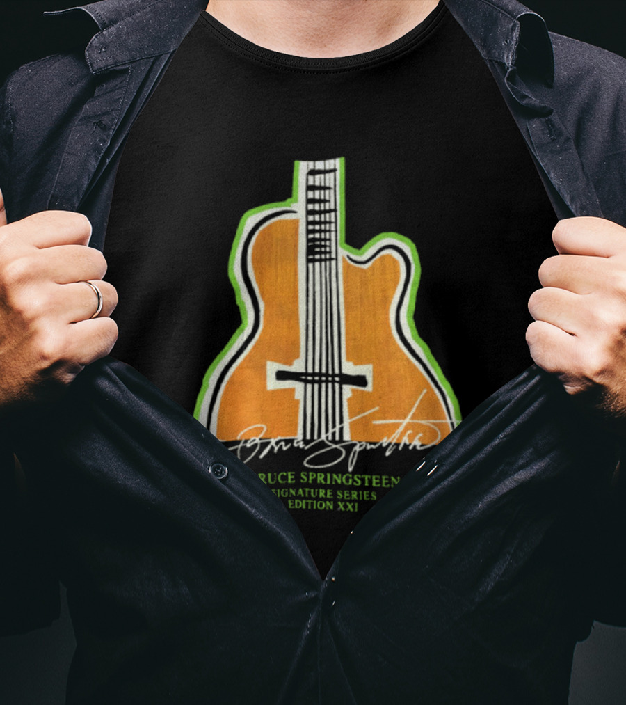 Bruce Springsteen Guitar Signature Series Edition XXI T-Shirt