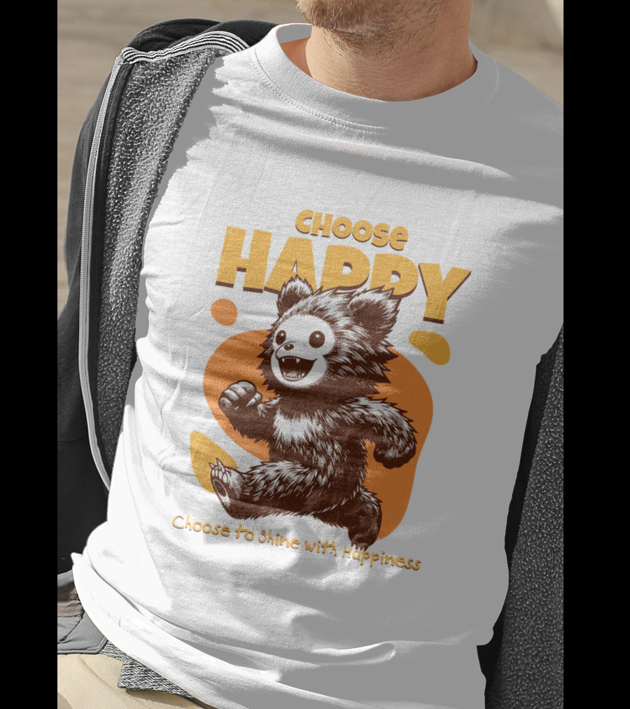 Choose Happy Choose To Shine With Happiness T-Shirt