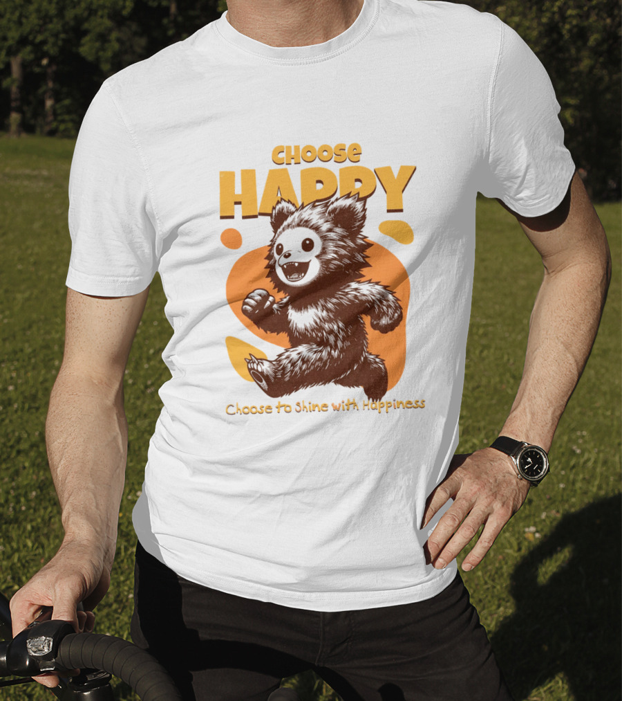 Choose Happy Choose To Shine With Happiness T-Shirt
