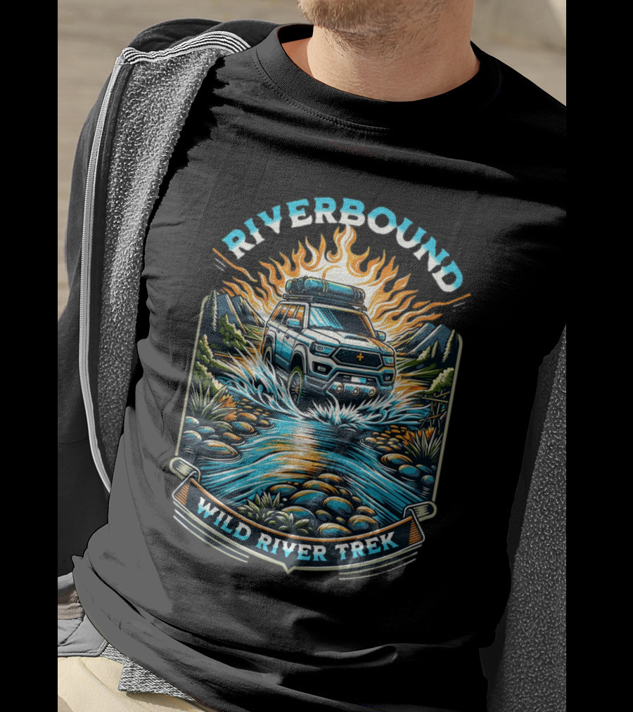 Riverbound Wild River Trek Adventurebound Off-Road Expedition T-Shirt