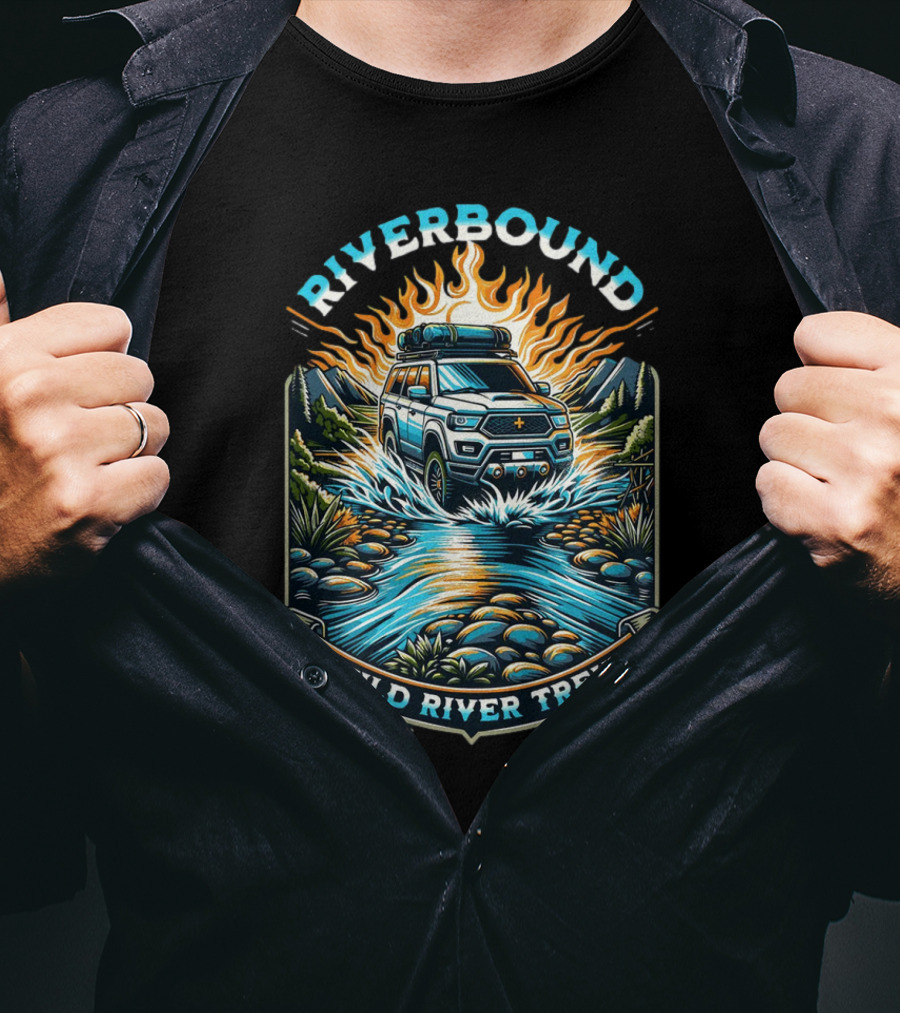 Riverbound Wild River Trek Adventurebound Off-Road Expedition T-Shirt