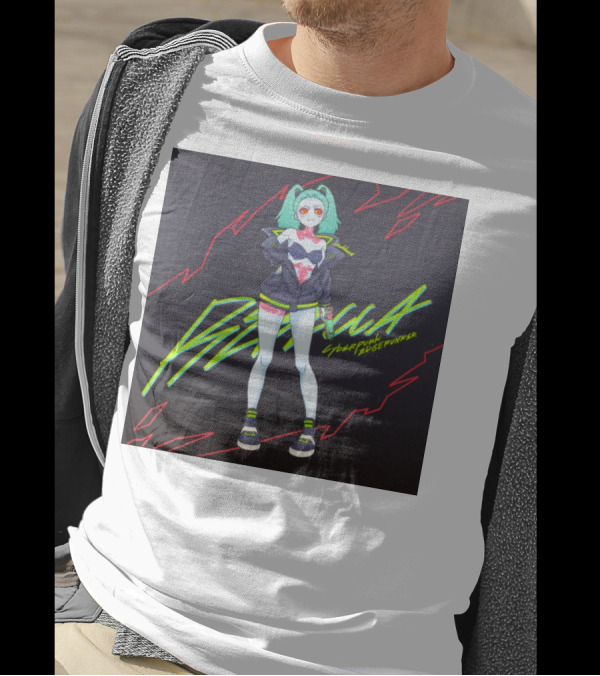 Rebecca Cyberpunk Edgerunners Neon T-Shirt