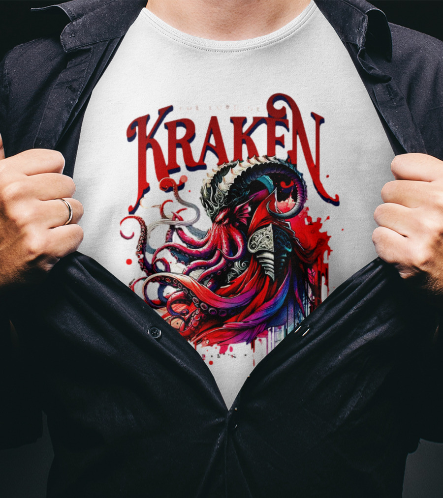 The Lord Of Kraken Embrace The Abyss Rule The Depths T-Shirt